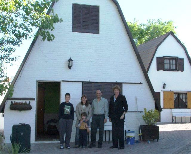 Familia Zaibel (Israel) Octubre 2005